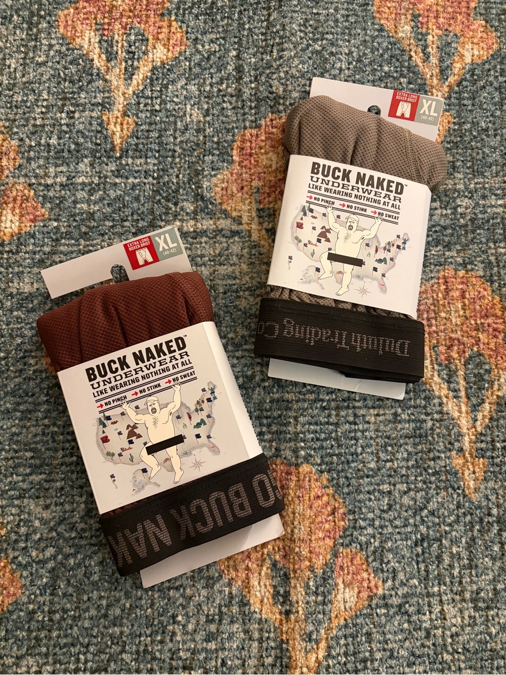 NEW Men’s Duluth Trading Buck Naked Boxer Bundle